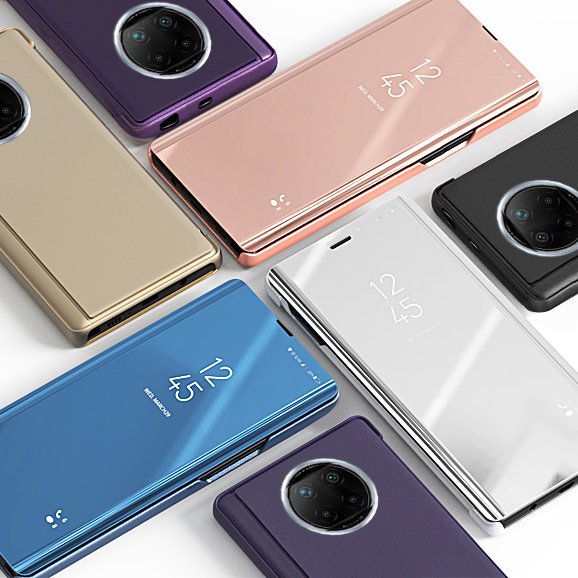 Clear View Hoes voor Xiaomi Redmi Note 9T 5G - blauw