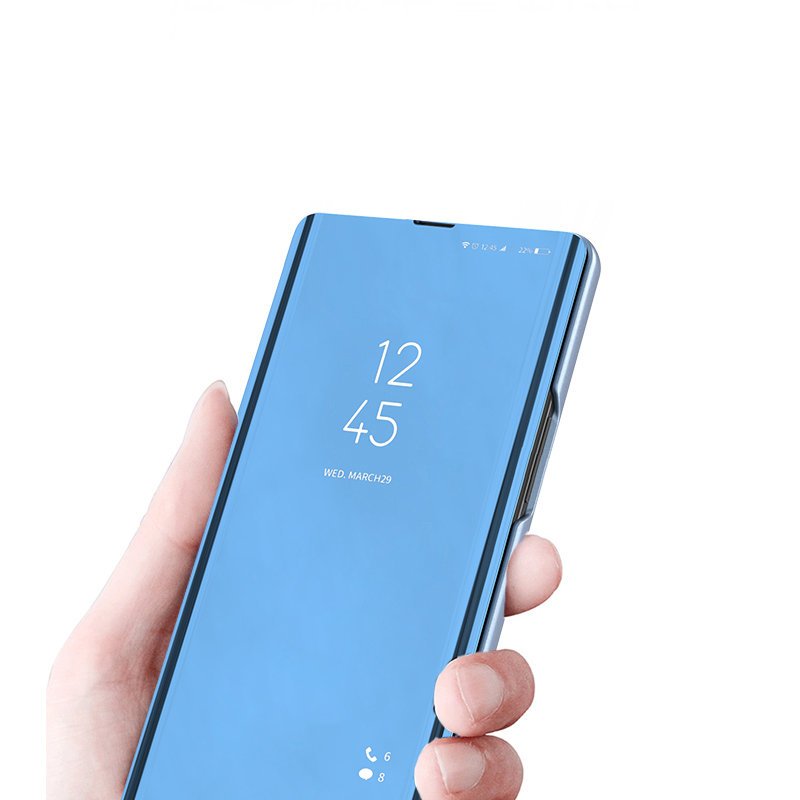 Clear View Hoes voor Xiaomi Redmi Note 9T 5G - blauw