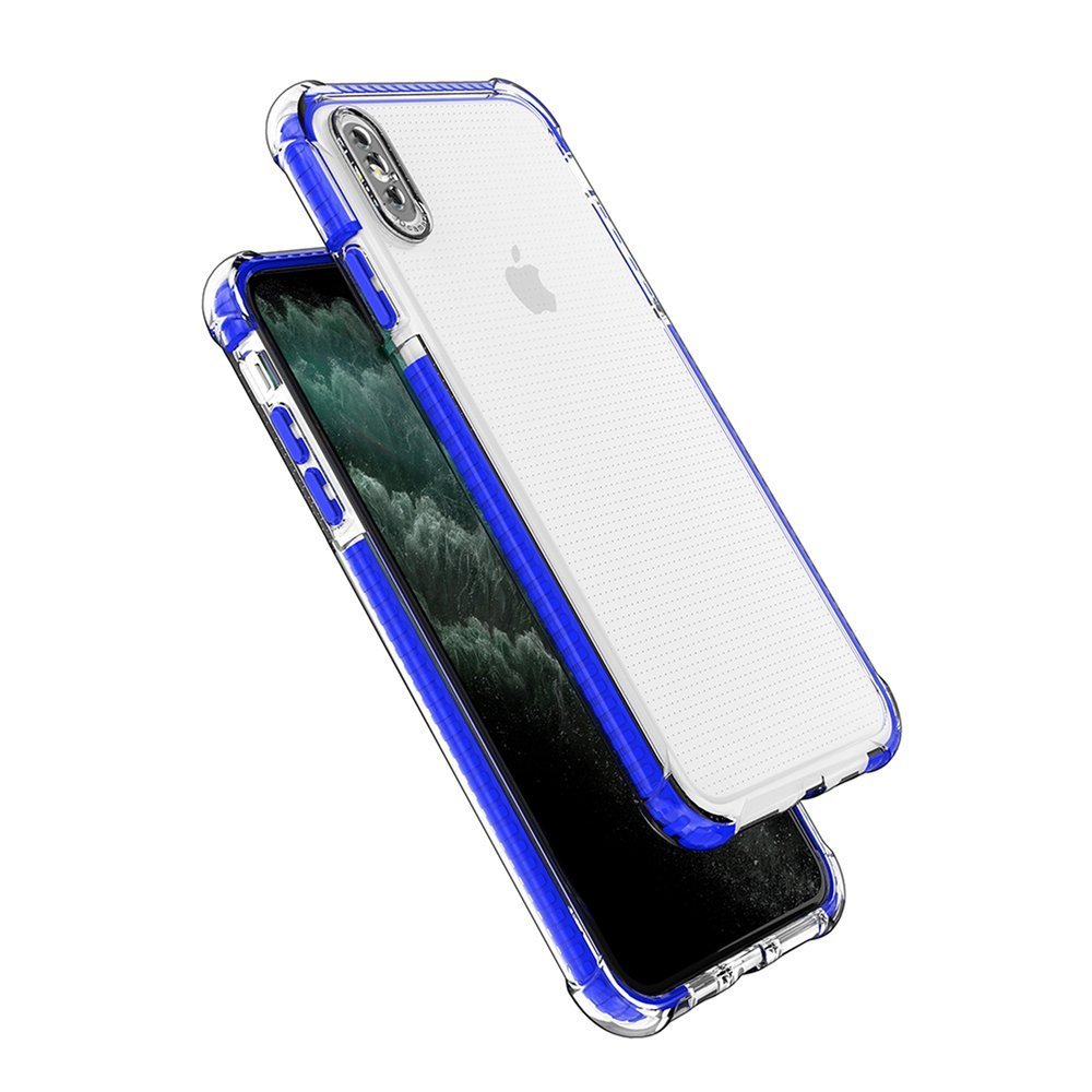 Siliconen hoes Spring Armor voor Apple iPhone XS Max - rood