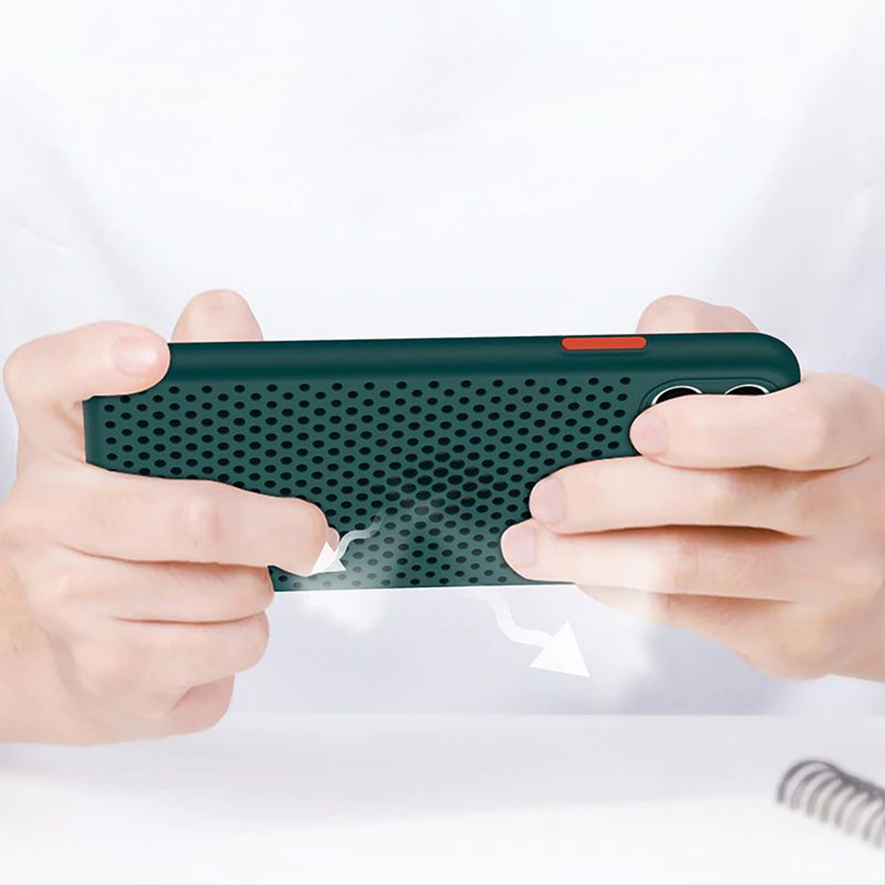 Breath hoesje voor Xiaomi Redmi Note 8T - zwart