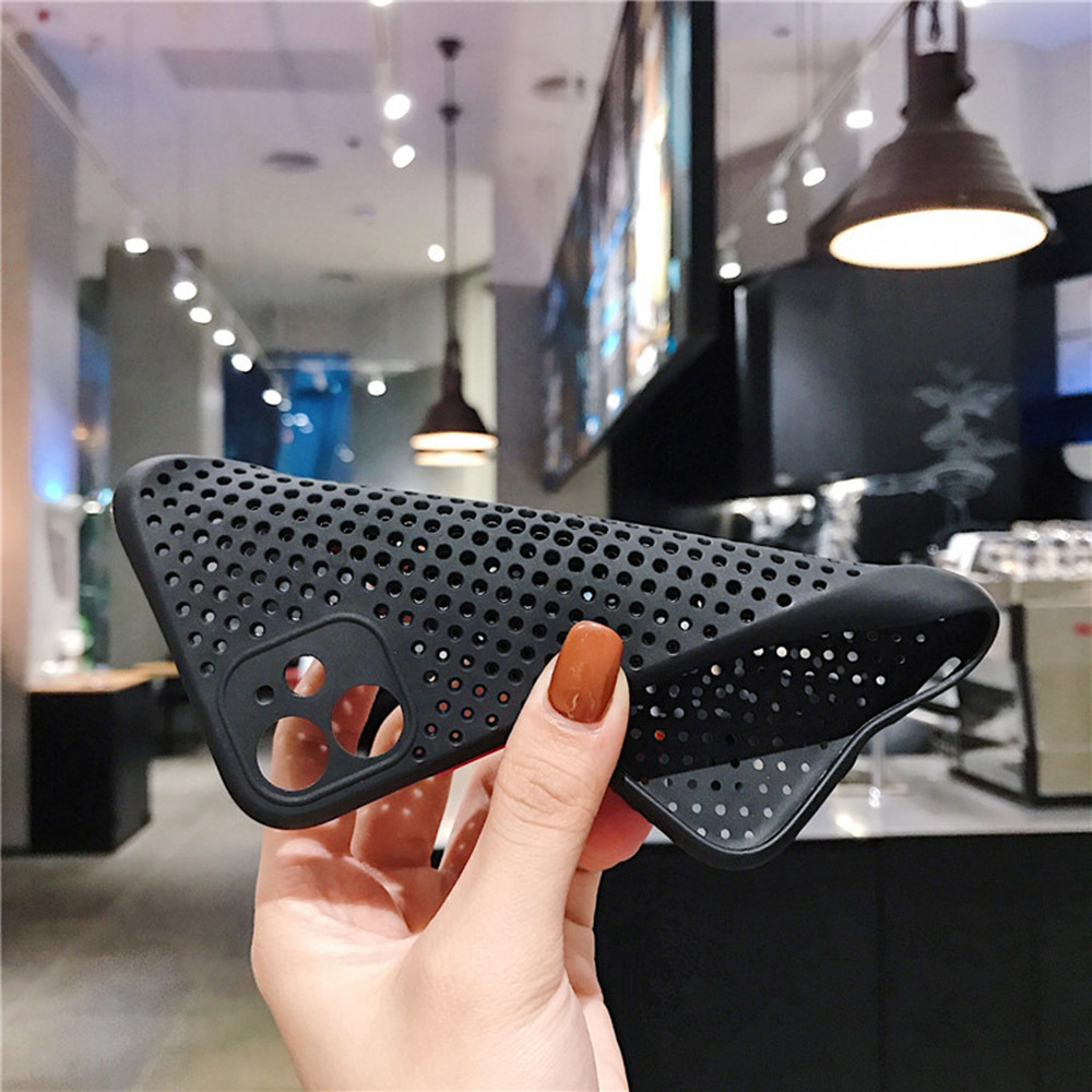 Breath hoesje voor Xiaomi Redmi Note 8T - zwart