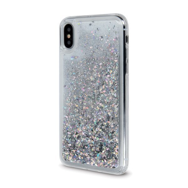 Glittercase voor Huawei Mate 30 - zilver