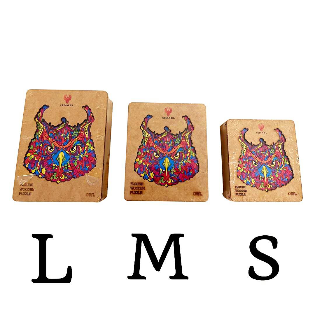 Houten puzzel - Pappagallo / M
