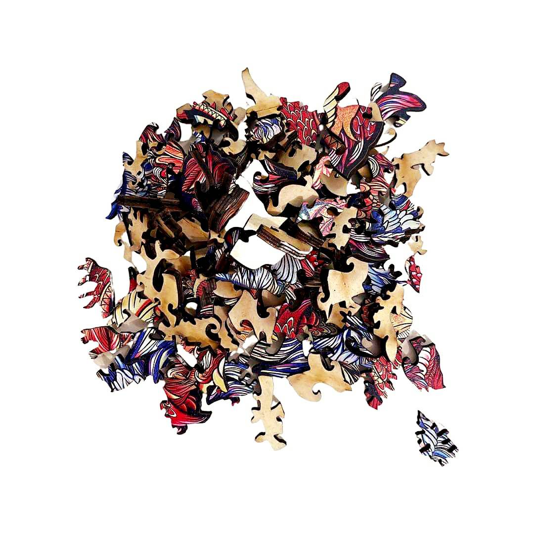 Houten puzzel - Color Bear/L