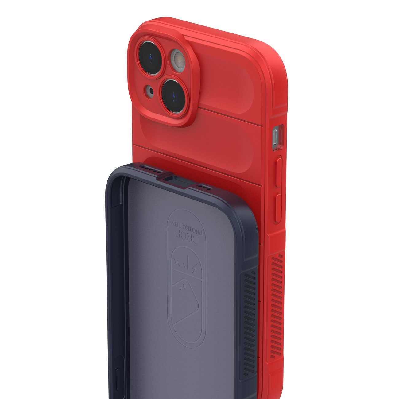 Magic shield hoes voor Apple iPhone 14 - rood