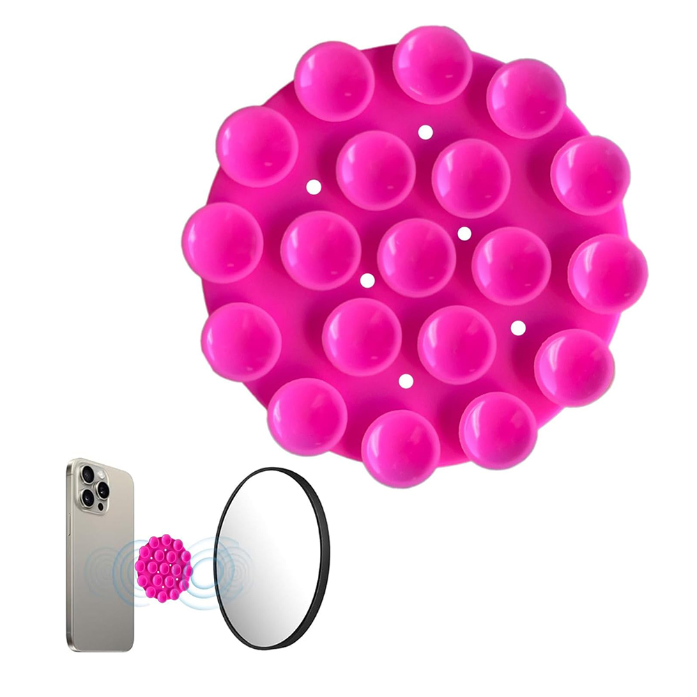 Siliconen telefoonhouder Techsuit SY-CUP - Wit