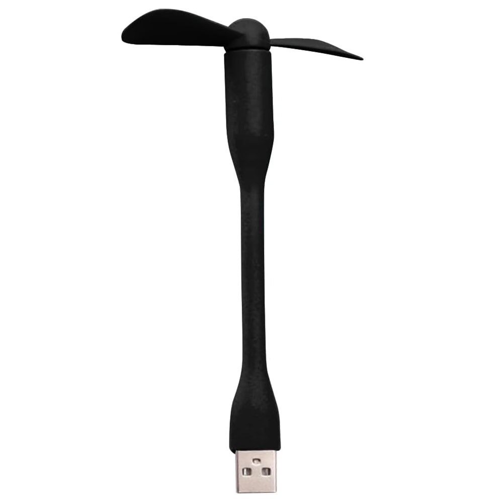 Mini USB-ventilator (TUF1) - 5V - Zwart