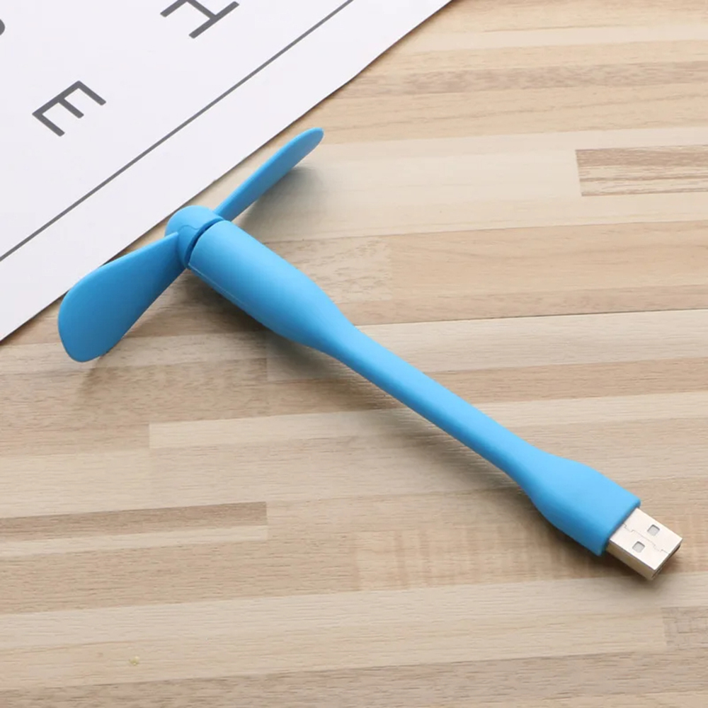Mini USB-ventilator (TUF1) - 5V - Zwart