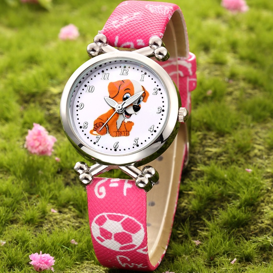 Kinderhorloge Dog - Roze 2