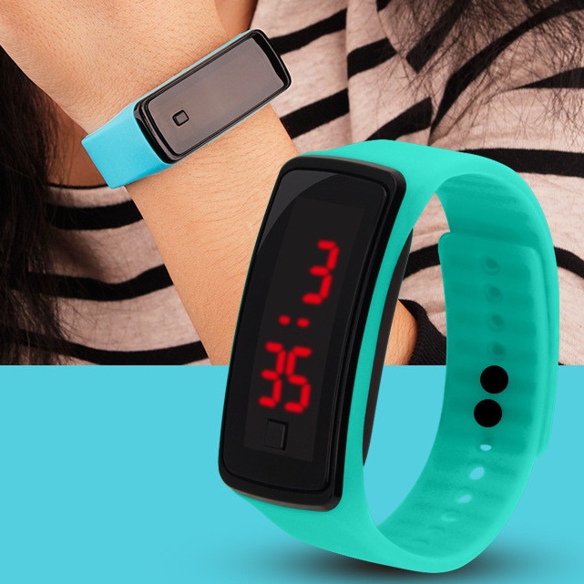 Siliconen Horloge EL-11580 - Oranje