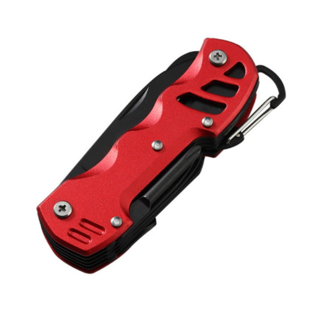 Multifunctioneel outdoormes CO-37289 FTS-01 - Rood
