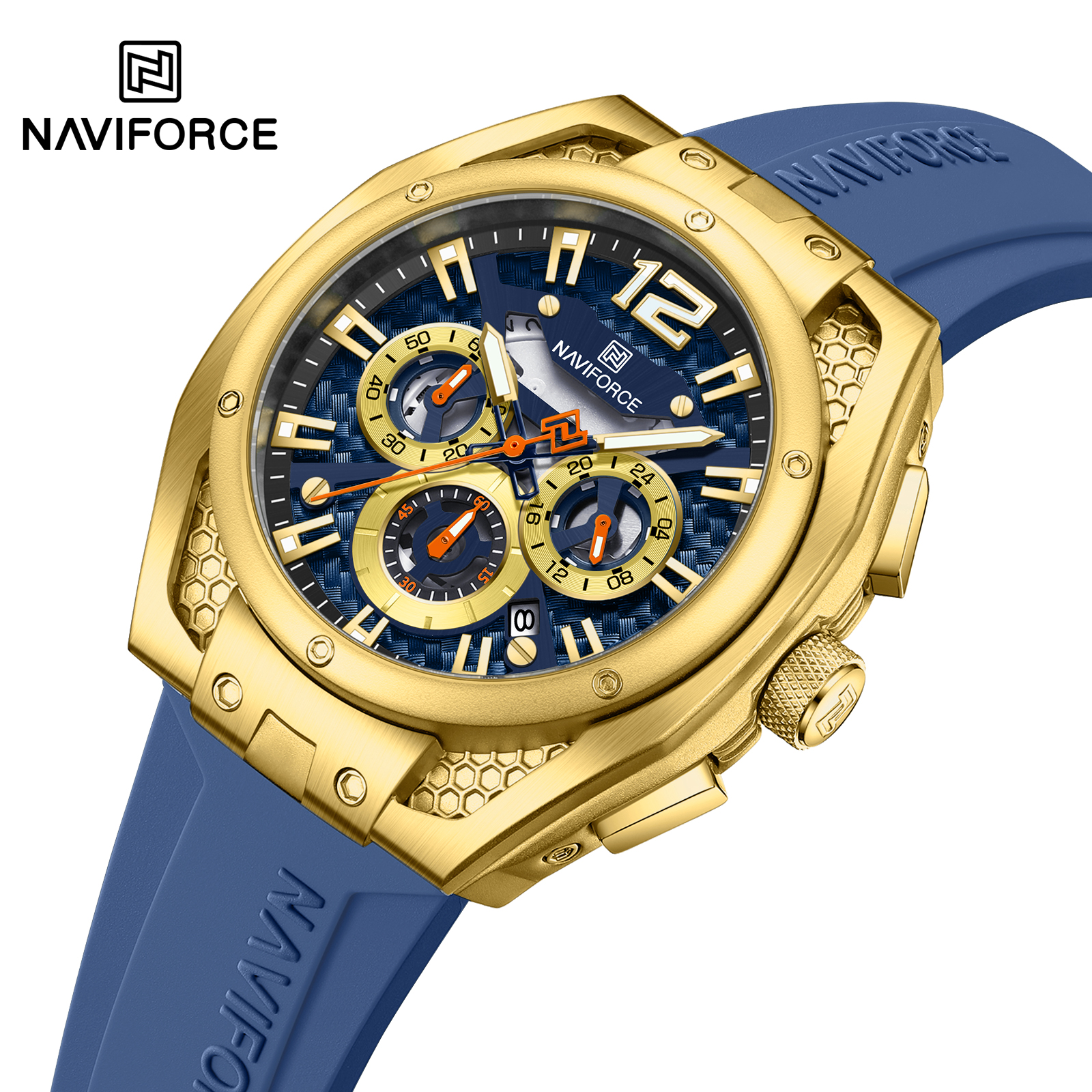 Horloge NAVIFORCE MA-38609 - Zwart