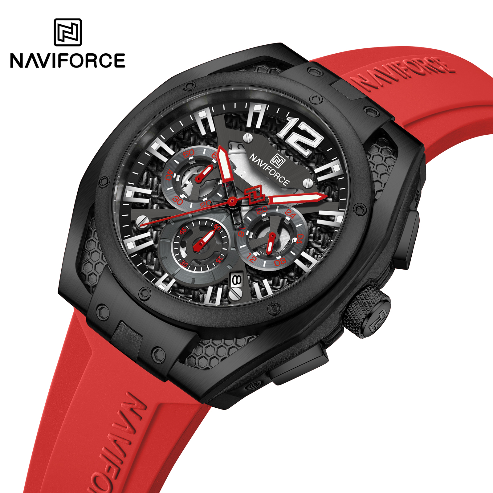 Horloge NAVIFORCE MA-38609 - Zwart