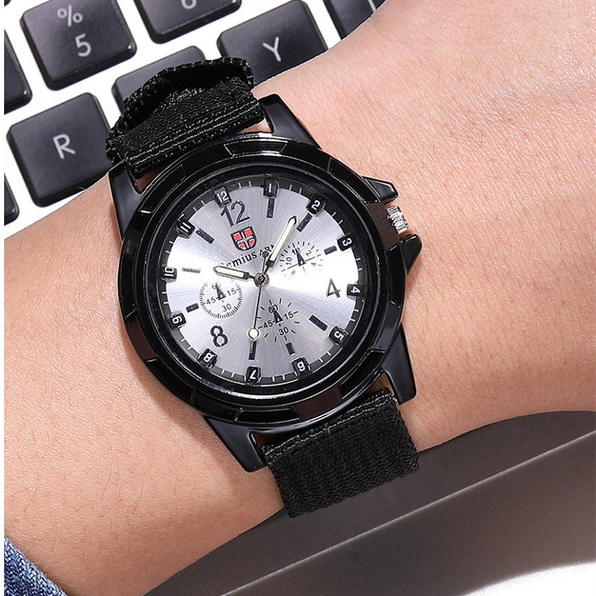 Horloge IM-13014 - Zwart / Zilver