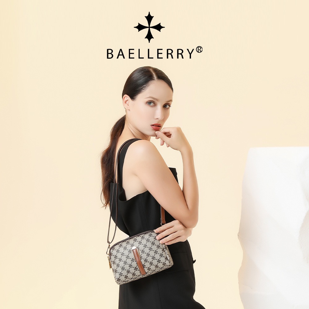 Handtas Baellerry SI-35591 - Bruin / Groen