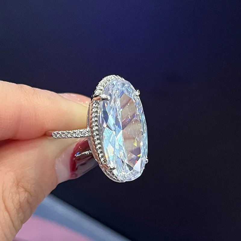 Ring CA-34527 - Zilver / Lichtpaars / 62mm