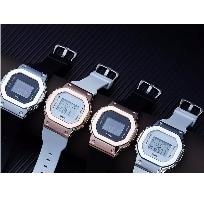 Digitale Horloge SQ-21626 - Wit / Goud