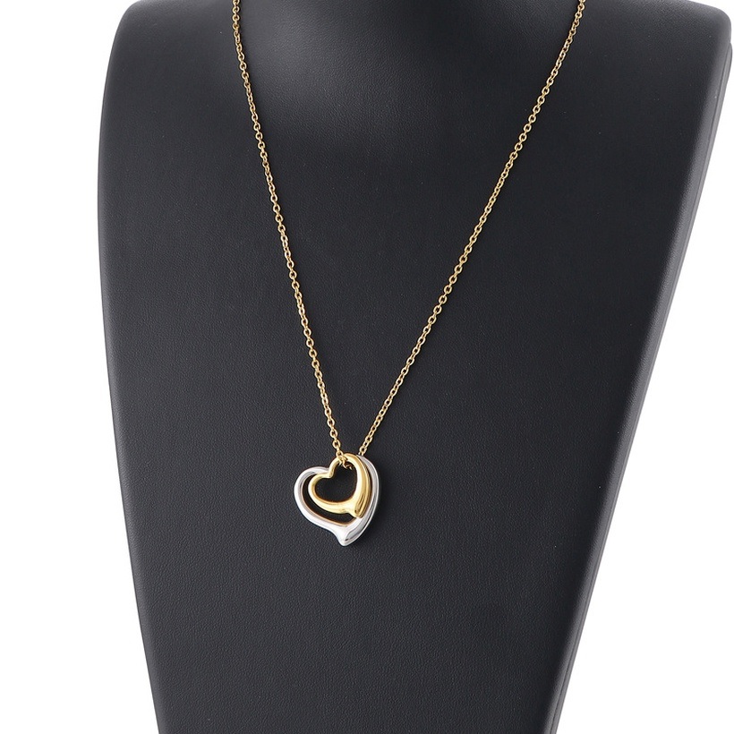 Halsketting HE-20765 - Goud / Zilver