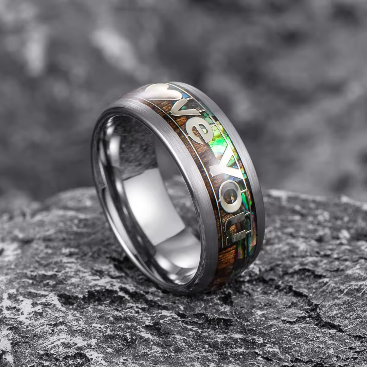 Ring I Love You - Zilver / 69mm