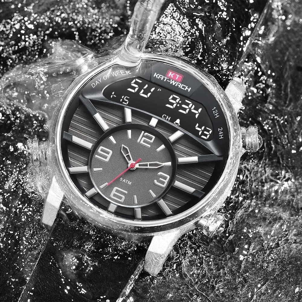 Horloge KA-14337 - Grijs