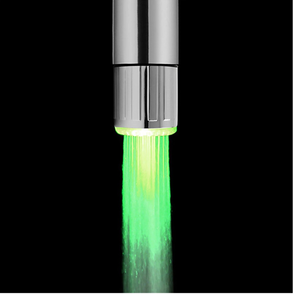 LED waterkraanopzetstuk temperatuurgevoelig