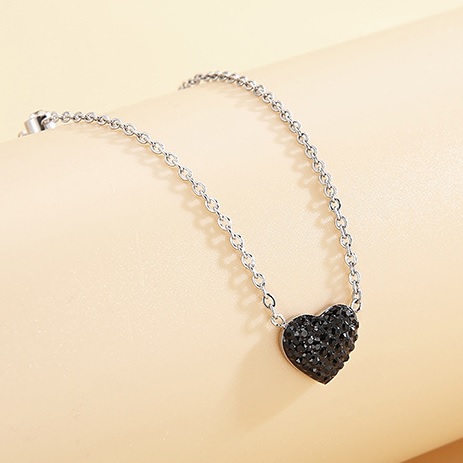 Ketting ZU-20687 - Zilver / Zwart