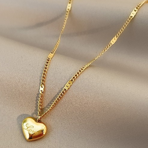 Halsketting Love - Goud
