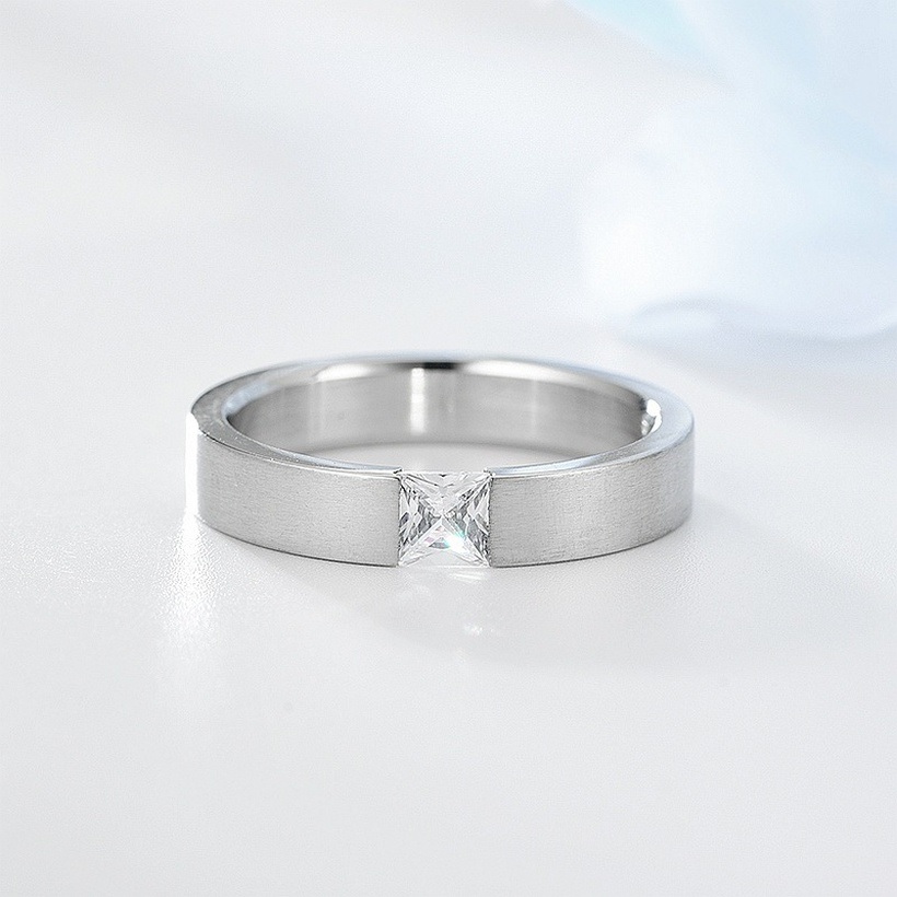 Ring NA-17429 - Zilver / 59mm