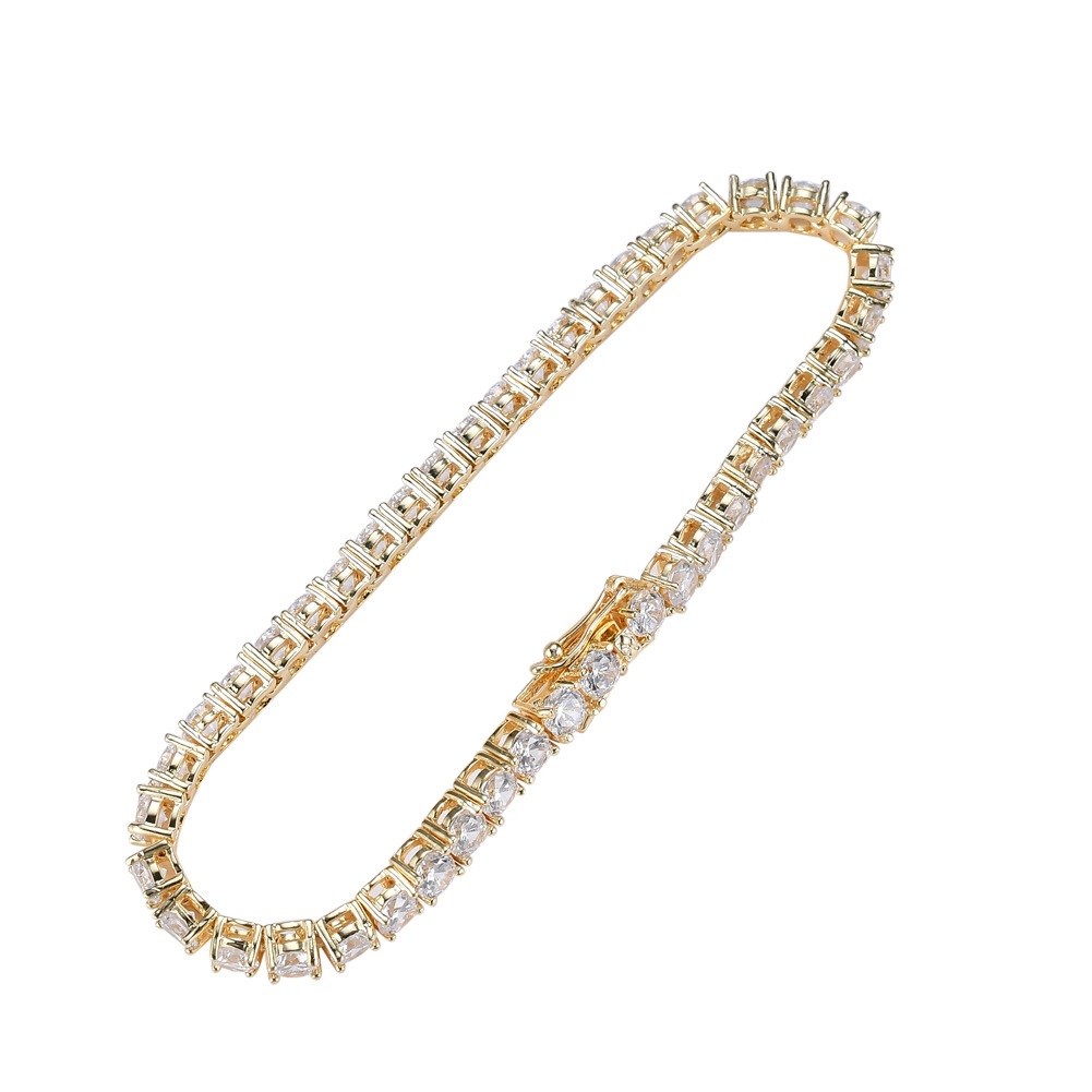Armband SA-17840 - Goud / Roze