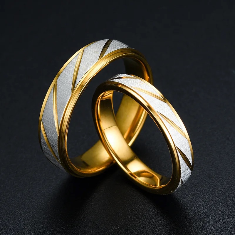 Herenring SP-31812 - Goud / 69mm