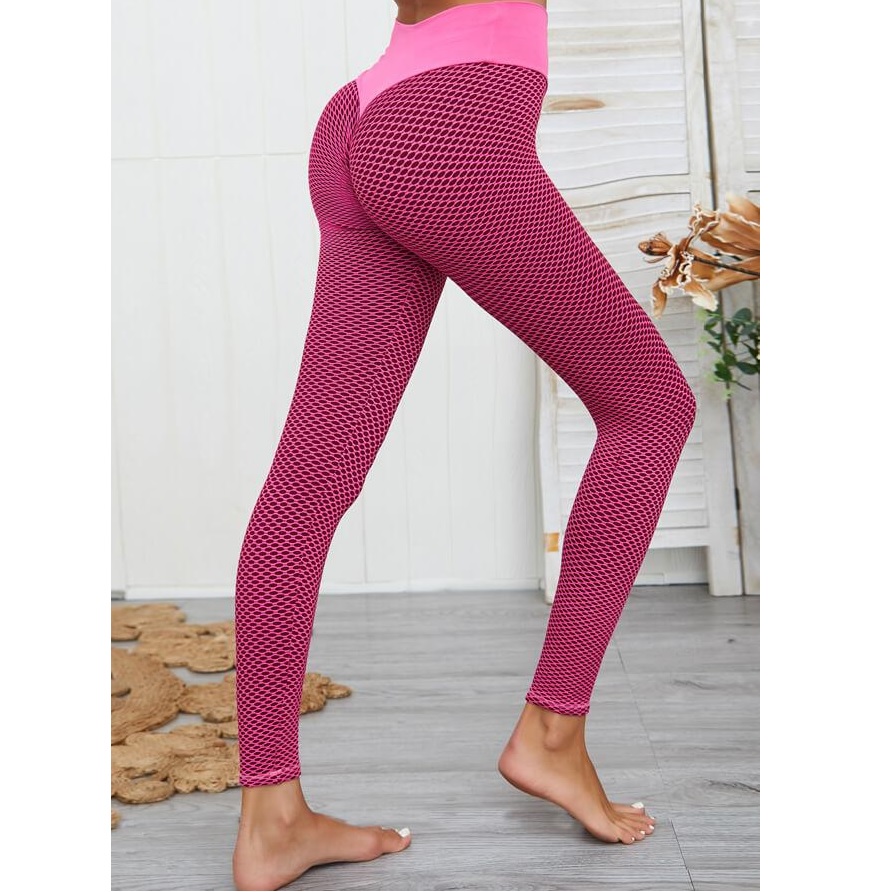 Push Up Leggings HO-24890 - Blauw / XL