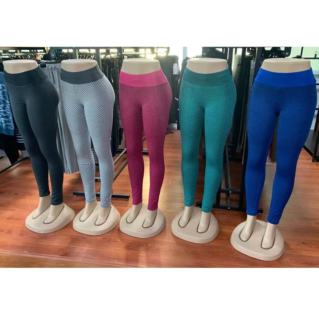 Push Up Leggings HO-24890 - Blauw / XL