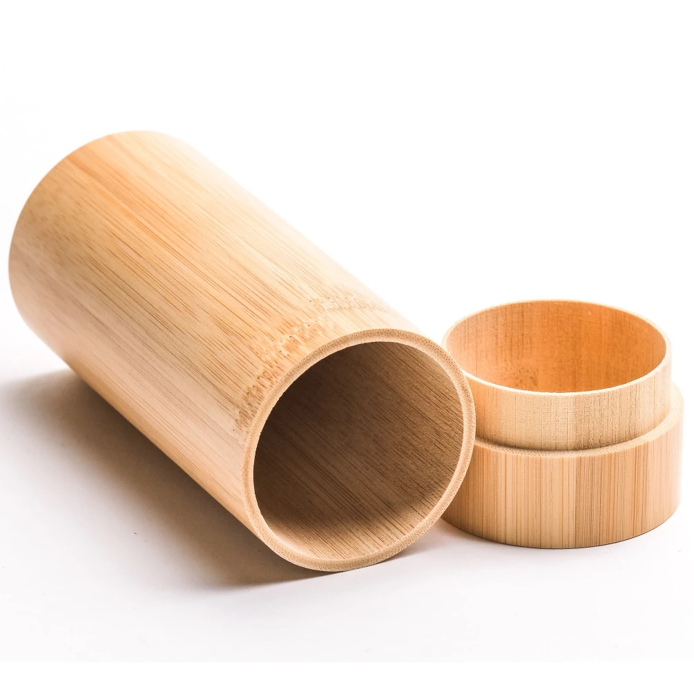 Houten brillenkoker - Bruin