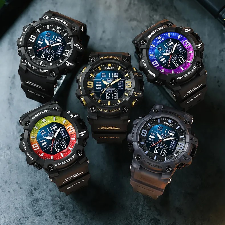 Horloge SMAEL TR-29454 - Groen