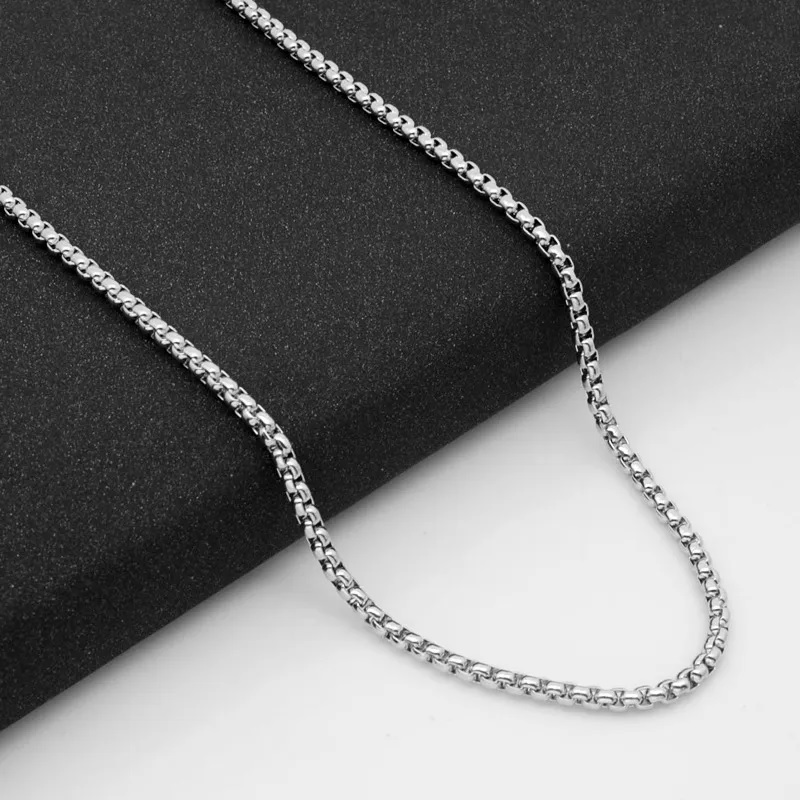 Ketting TA-34765 - Zwart / 80cm / 3mm