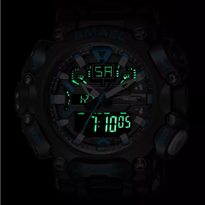 Horloge SMAEL ZA-14067 - Blauw / Wit