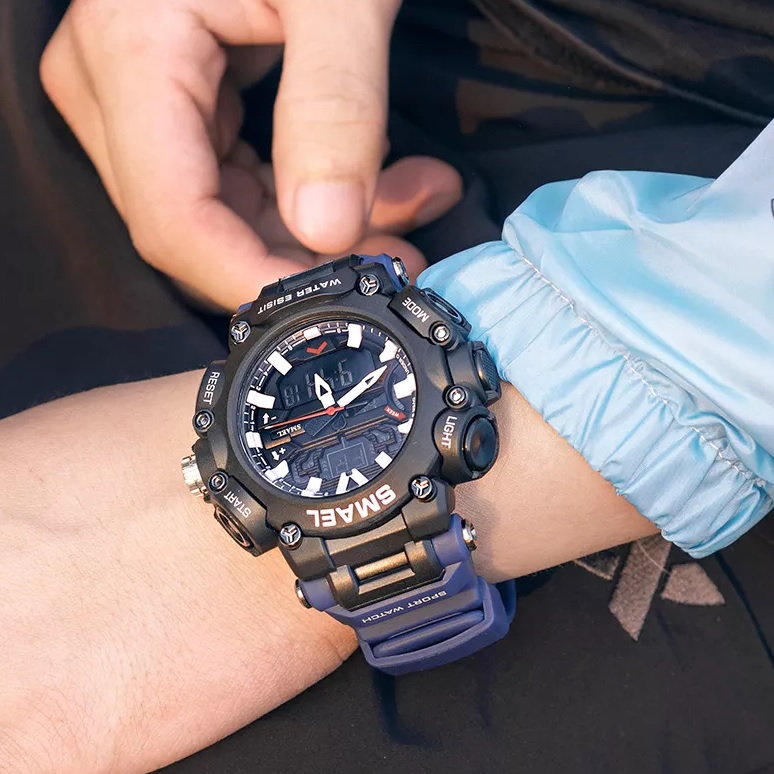 Horloge SMAEL ZA-14067 - Blauw / Wit