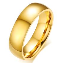 Herenring BO-4927 - Goud / 57mm