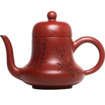 Theepot ZH-37636 - Bruin / Rood