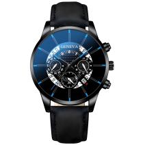 Herenhorloge BR-23736 - Zwart / Blauw