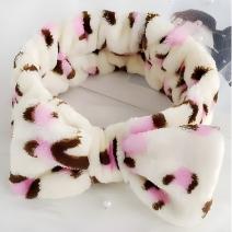 Cosmetische haarband LE-18959 - Bruin / Roze