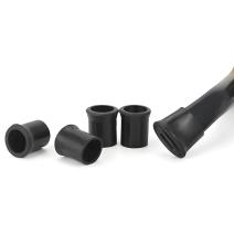 Beschermend pijpmondstuk - Zwart / 1,4cm