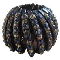 Verstelbare haarclip EL-28203 - Blauw / Geel