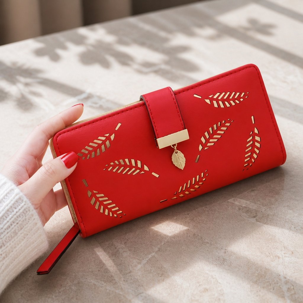 Portemonnee FO-12801 - Rood