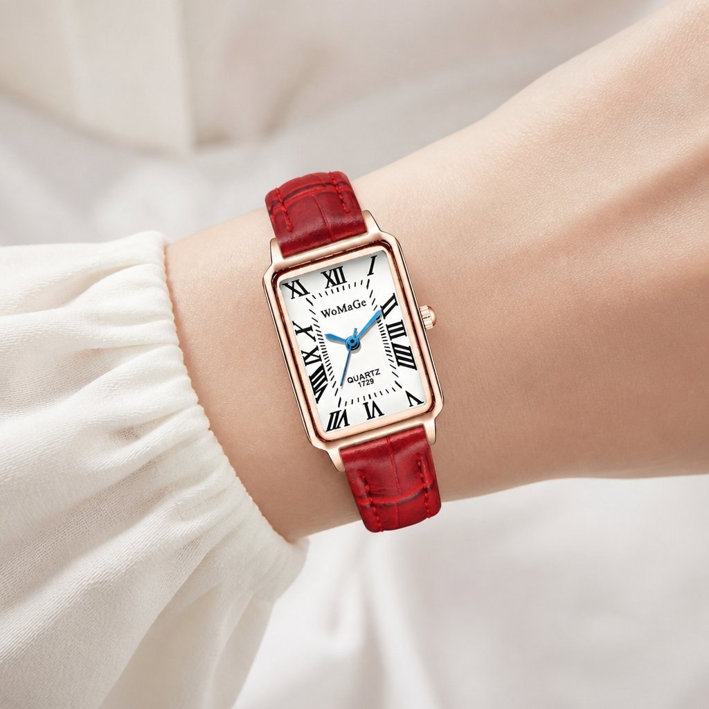Horloge TE-14260 - Rood