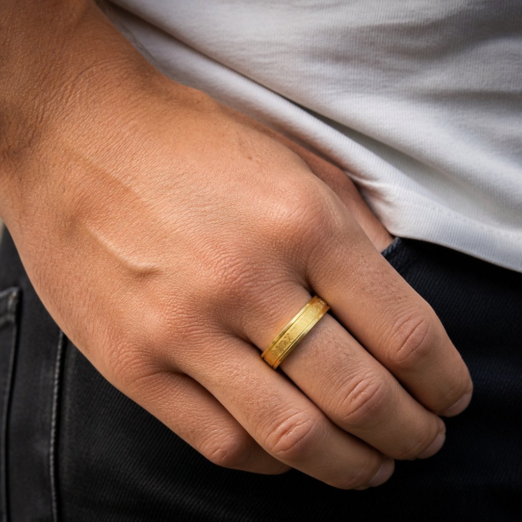 Ring XA-17072 - Goud / 59mm