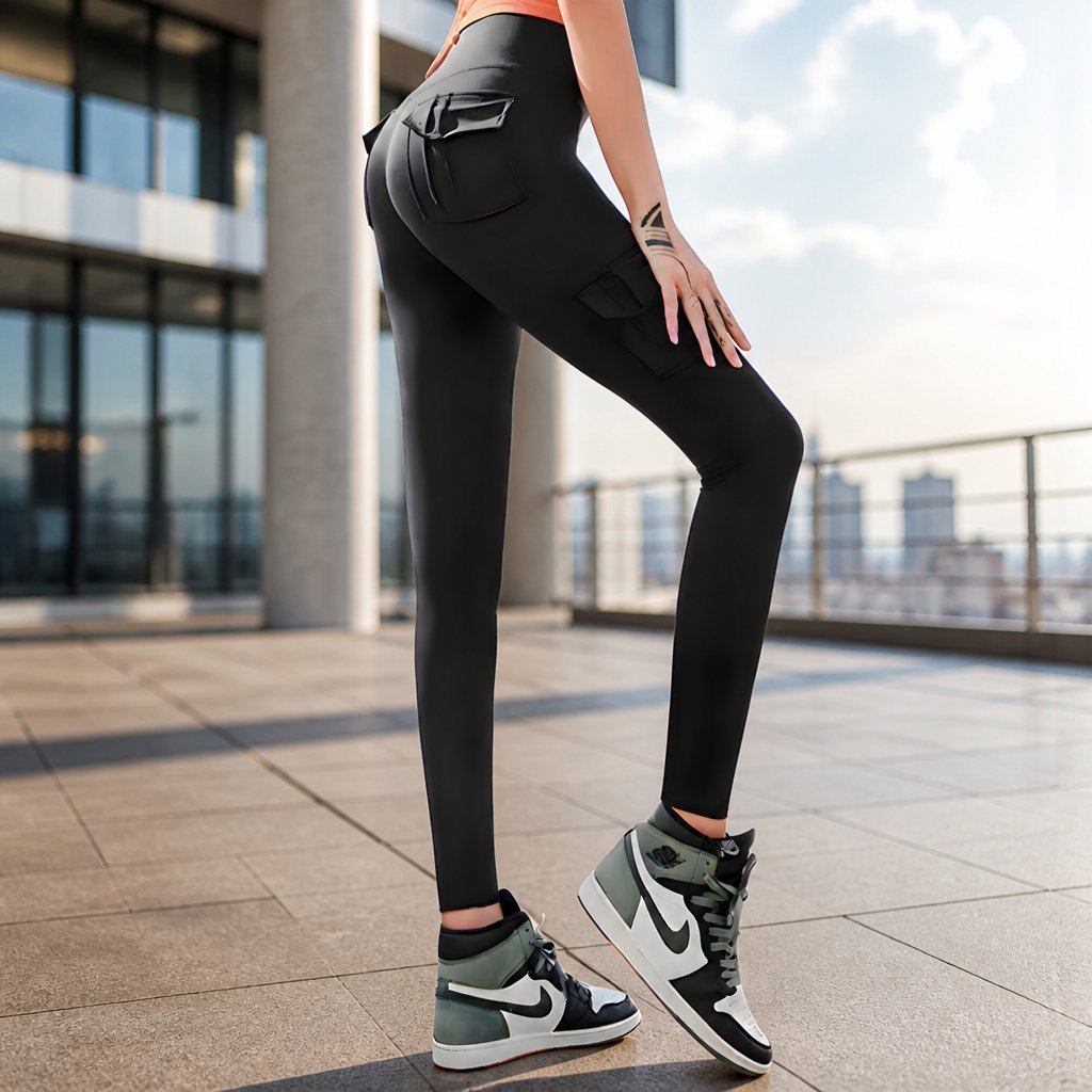 Damesleggings NO-24975 - Zwart / M