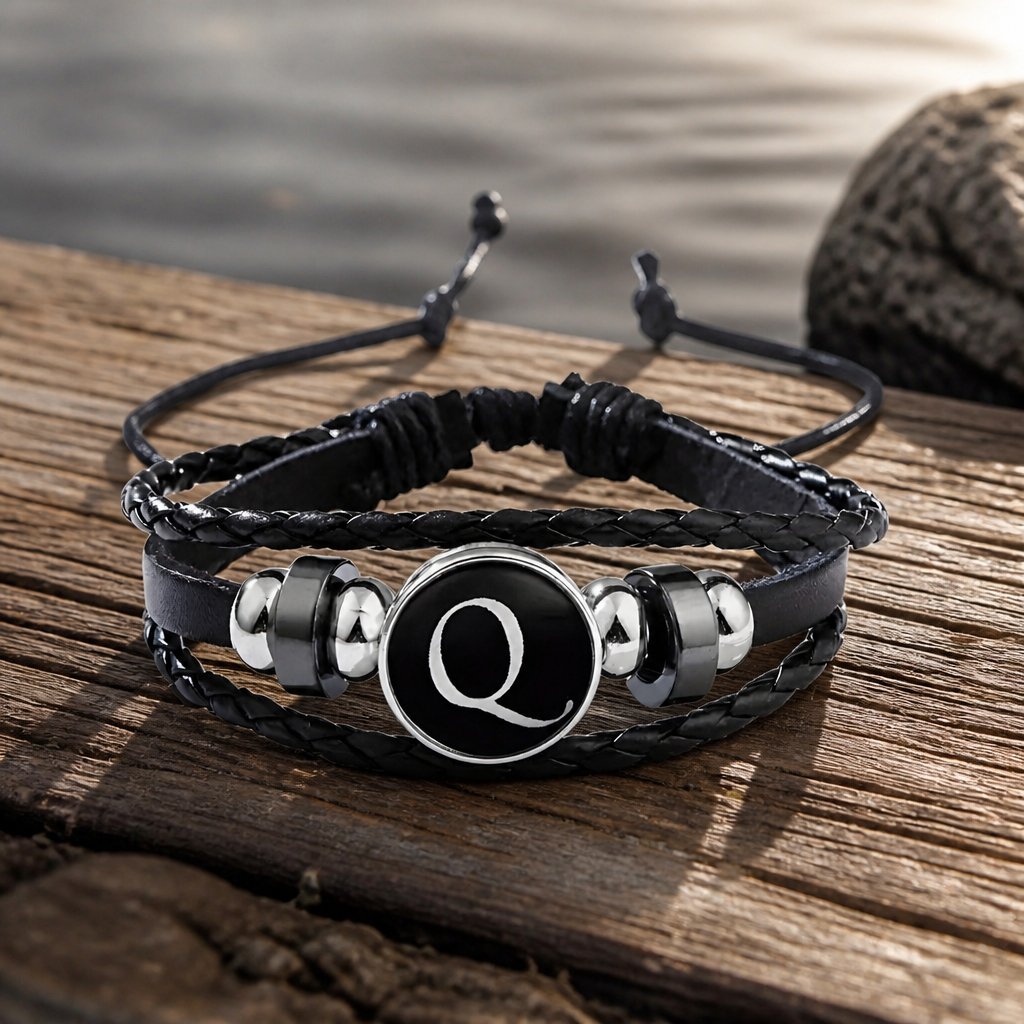 Armband Alfabet - Q