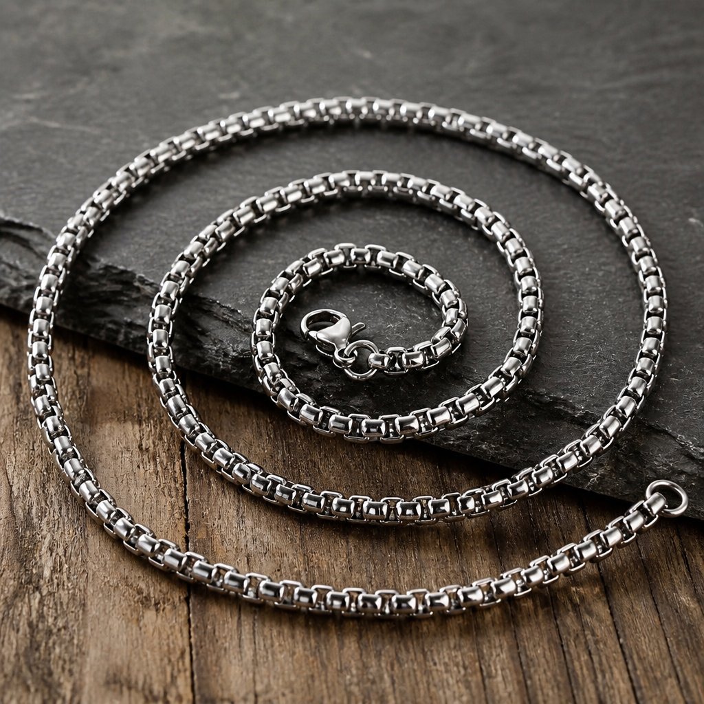 Ketting TA-34554 - Zilver / 55cm / 2mm